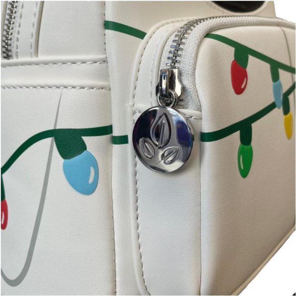 Loungefly Pixar Wall-E Eve Christmas Lights Cosplay Mini Backpack main image 4